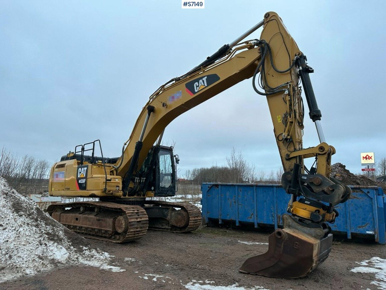 Excavator Cat 336F LXE with rotor - Εκσκαφέας: φωτογραφία 1 Excavator Cat 336F LXE with rotor - Εκσκαφέας: φωτογραφία 1