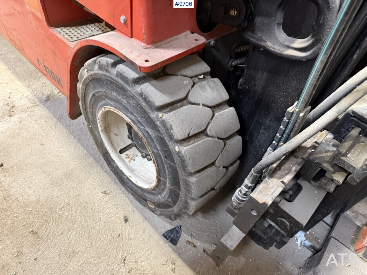 Ηλεκτροκίνητο περονοφόρο Forklift Clark CEM 25: φωτογραφία 10