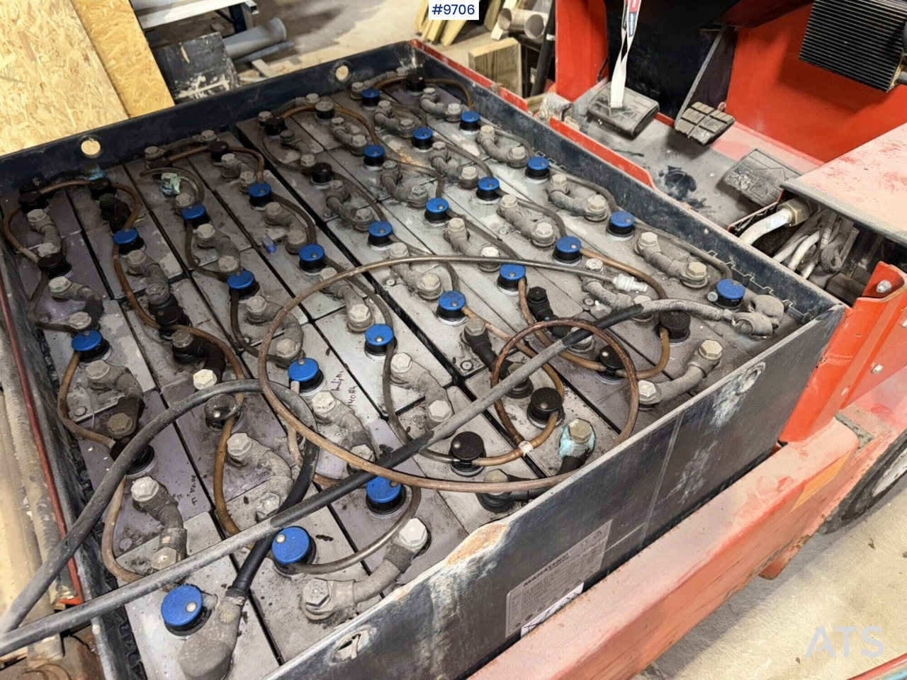Ηλεκτροκίνητο περονοφόρο Forklift Clark CEM 25: φωτογραφία 9