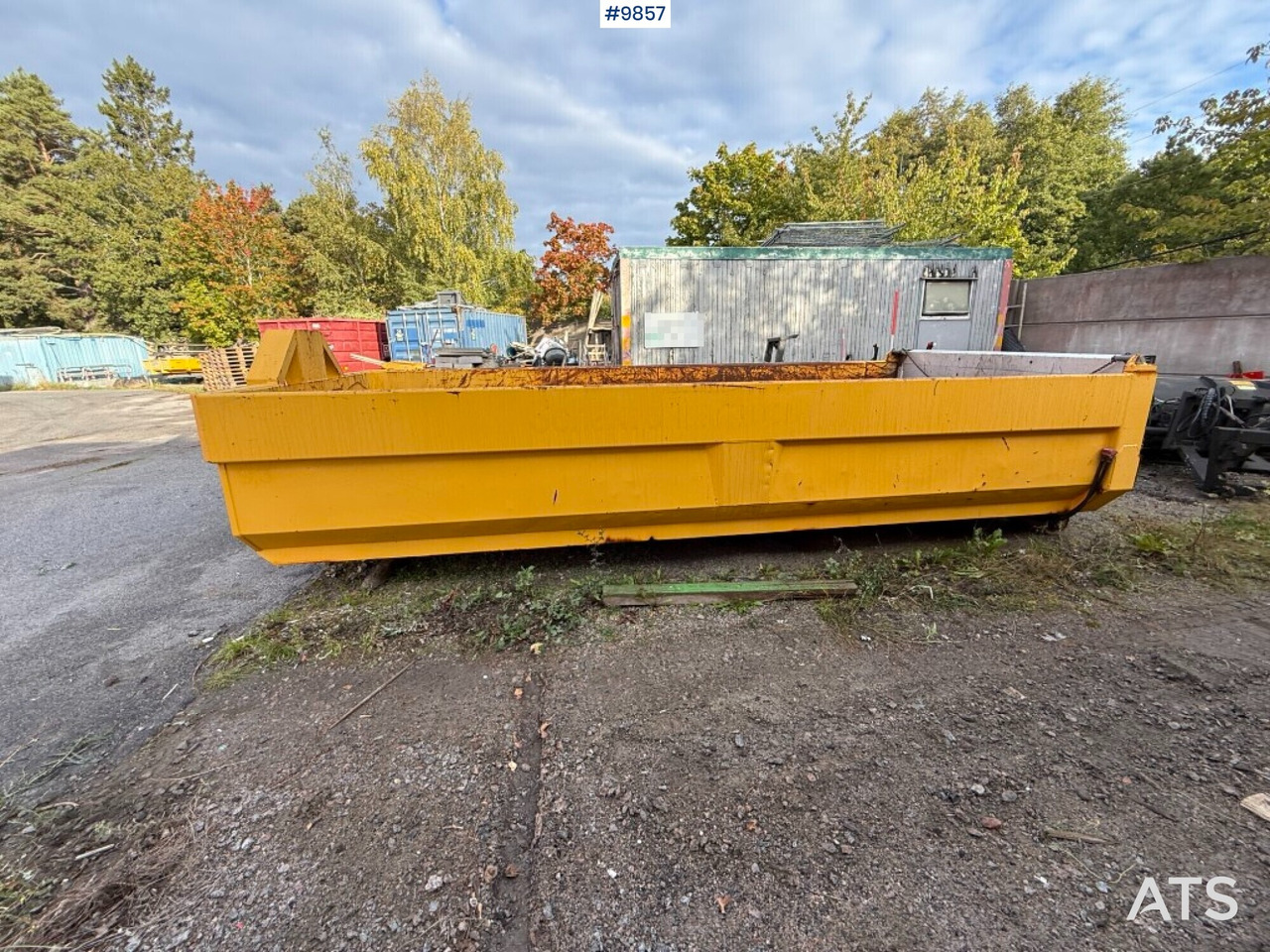 Gravel flatbed Zetterbergs - Κοντέινερ τύπου γάντζου: φωτογραφία 2 Gravel flatbed Zetterbergs - Κοντέινερ τύπου γάντζου: φωτογραφία 2