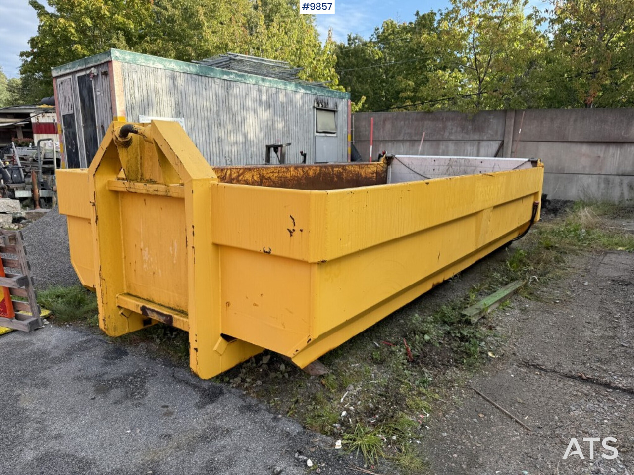 Gravel flatbed Zetterbergs - Κοντέινερ τύπου γάντζου: φωτογραφία 1 Gravel flatbed Zetterbergs - Κοντέινερ τύπου γάντζου: φωτογραφία 1