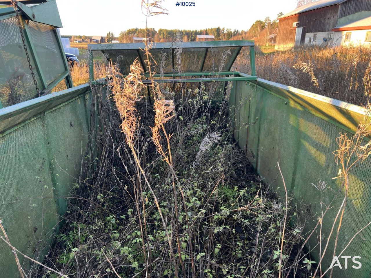 Ανοιχτό αμάξωμα Grönmassekassett till KMA 160 dumpervagn: φωτογραφία 9