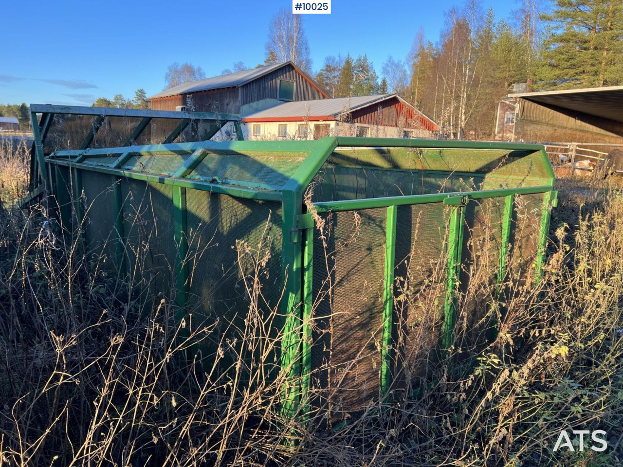 Ανοιχτό αμάξωμα Grönmassekassett till KMA 160 dumpervagn: φωτογραφία 7