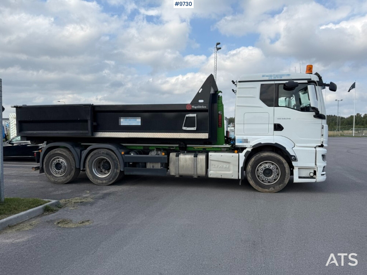 Hook lift MAN TGS 26.510 with crane flatbed and gravel flatbed - Φορτηγό φόρτωσης γάντζου: φωτογραφία 5 Hook lift MAN TGS 26.510 with crane flatbed and gravel flatbed - Φορτηγό φόρτωσης γάντζου: φωτογραφία 5