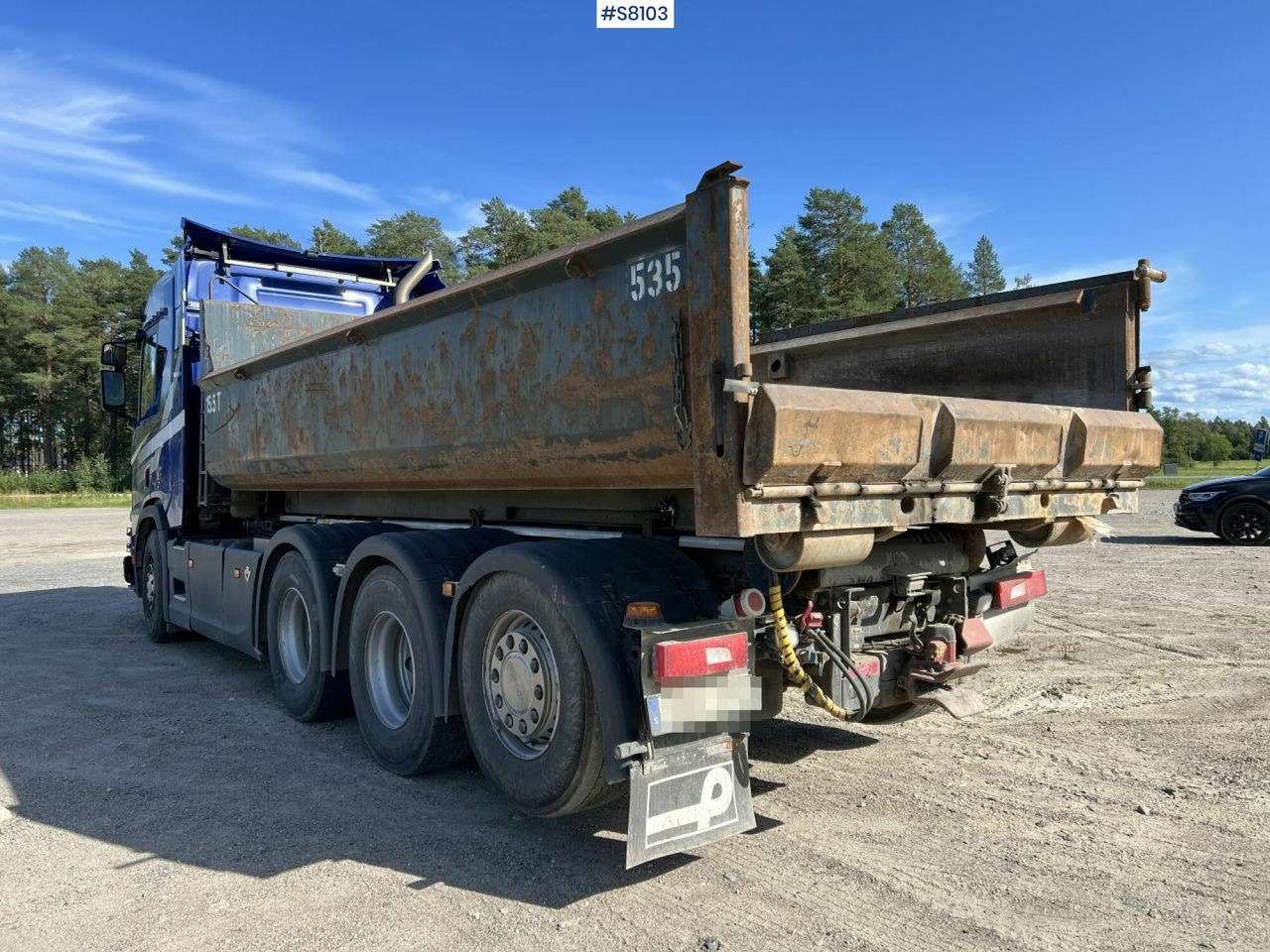 Hook truck, Scania R580, Joab L27 Hook - Φορτηγό φόρτωσης γάντζου: φωτογραφία 4 Hook truck, Scania R580, Joab L27 Hook - Φορτηγό φόρτωσης γάντζου: φωτογραφία 4