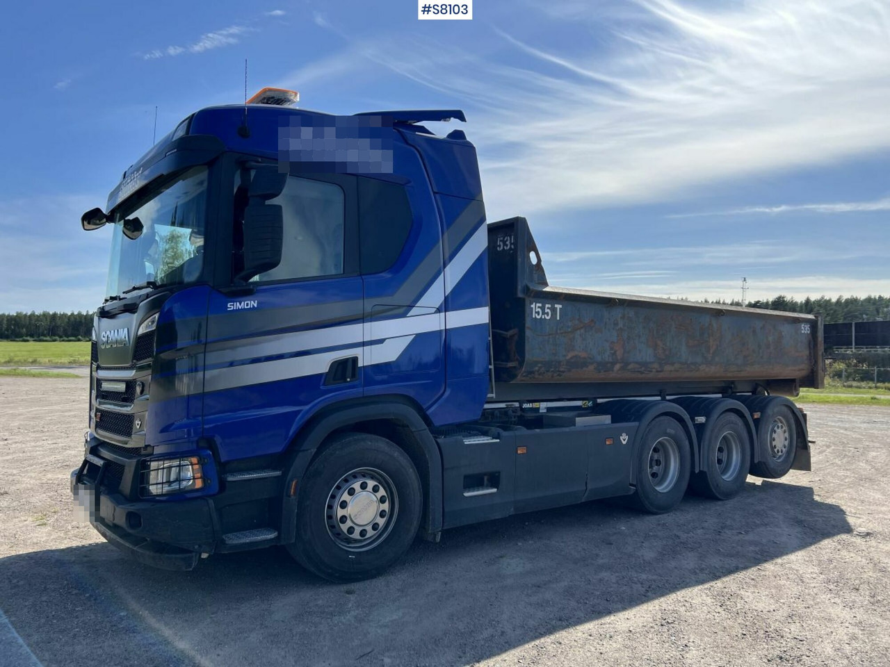 Hook truck, Scania R580, Joab L27 Hook - Φορτηγό φόρτωσης γάντζου: φωτογραφία 2 Hook truck, Scania R580, Joab L27 Hook - Φορτηγό φόρτωσης γάντζου: φωτογραφία 2