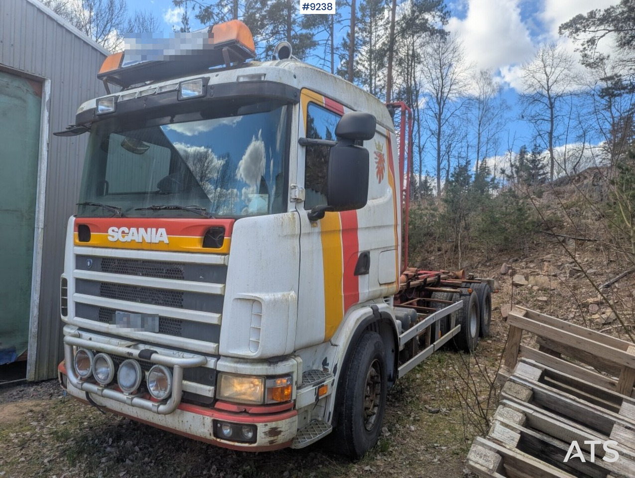 Hooklift Truck Scania R164 - Rep Object - Φορτηγό φόρτωσης γάντζου: φωτογραφία 1 Hooklift Truck Scania R164 - Rep Object - Φορτηγό φόρτωσης γάντζου: φωτογραφία 1