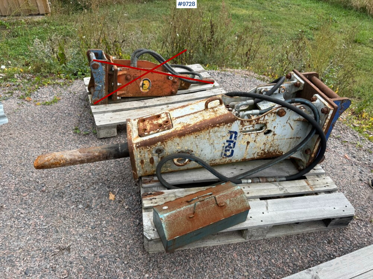 Hydraulic hammer Furukawa F9LN S45 - Υδραυλικό σφυρί: φωτογραφία 2 Hydraulic hammer Furukawa F9LN S45 - Υδραυλικό σφυρί: φωτογραφία 2