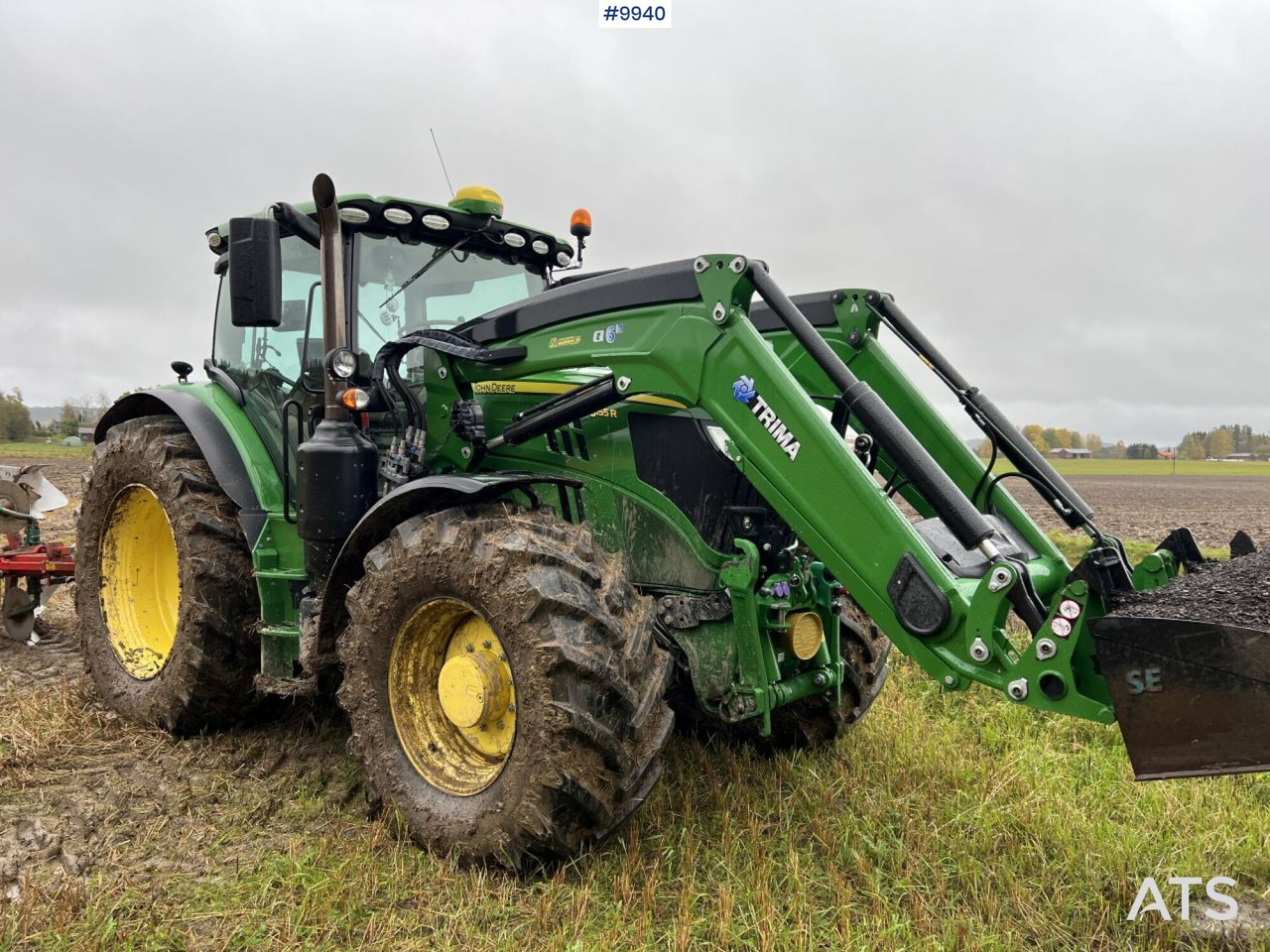 JOHN DEERE 6155R Agricultural tractor - Τρακτέρ: φωτογραφία 3 JOHN DEERE 6155R Agricultural tractor - Τρακτέρ: φωτογραφία 3