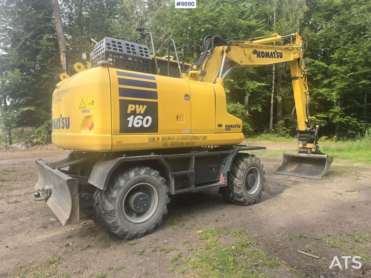 Komatsu PW160-11 with machine control - Τροχοφόρος εκσκαφέας: φωτογραφία 4 Komatsu PW160-11 with machine control - Τροχοφόρος εκσκαφέας: φωτογραφία 4