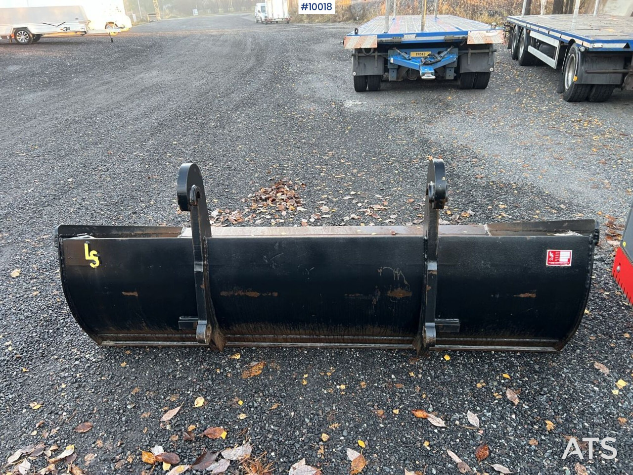 LS Planer bucket with Large BM - Κουβάς για φορτωτή: φωτογραφία 5 LS Planer bucket with Large BM - Κουβάς για φορτωτή: φωτογραφία 5