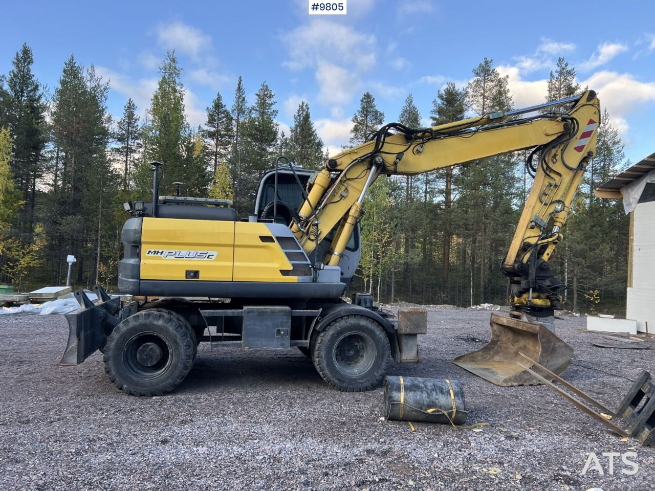 New Holland, MH-Plus-C Wheel excavator with excavation system, rotor, and grader bucket - Τροχοφόρος εκσκαφέας: φωτογραφία 3 New Holland, MH-Plus-C Wheel excavator with excavation system, rotor, and grader bucket - Τροχοφόρος εκσκαφέας: φωτογραφία 3
