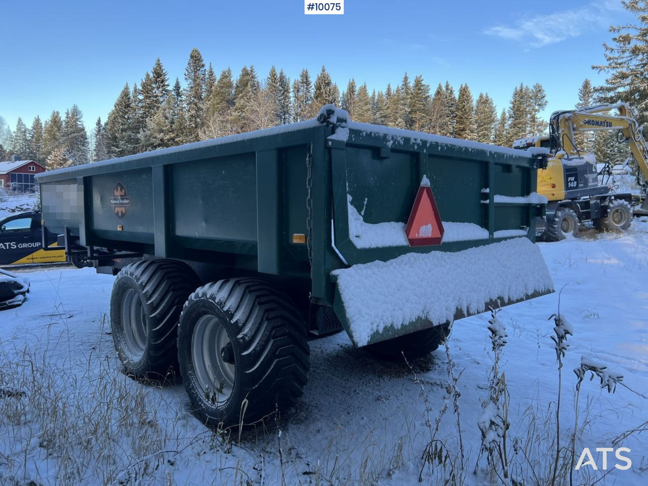 PALMSE 1600 Tipper trailer - Ρυμούλκα ανατρεπόμενο: φωτογραφία 4 PALMSE 1600 Tipper trailer - Ρυμούλκα ανατρεπόμενο: φωτογραφία 4