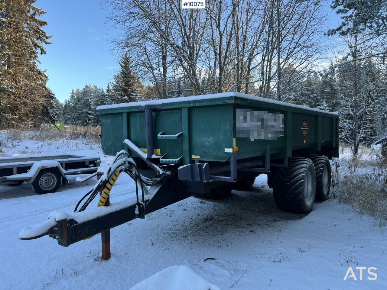 PALMSE 1600 Tipper trailer - Ρυμούλκα ανατρεπόμενο: φωτογραφία 2 PALMSE 1600 Tipper trailer - Ρυμούλκα ανατρεπόμενο: φωτογραφία 2