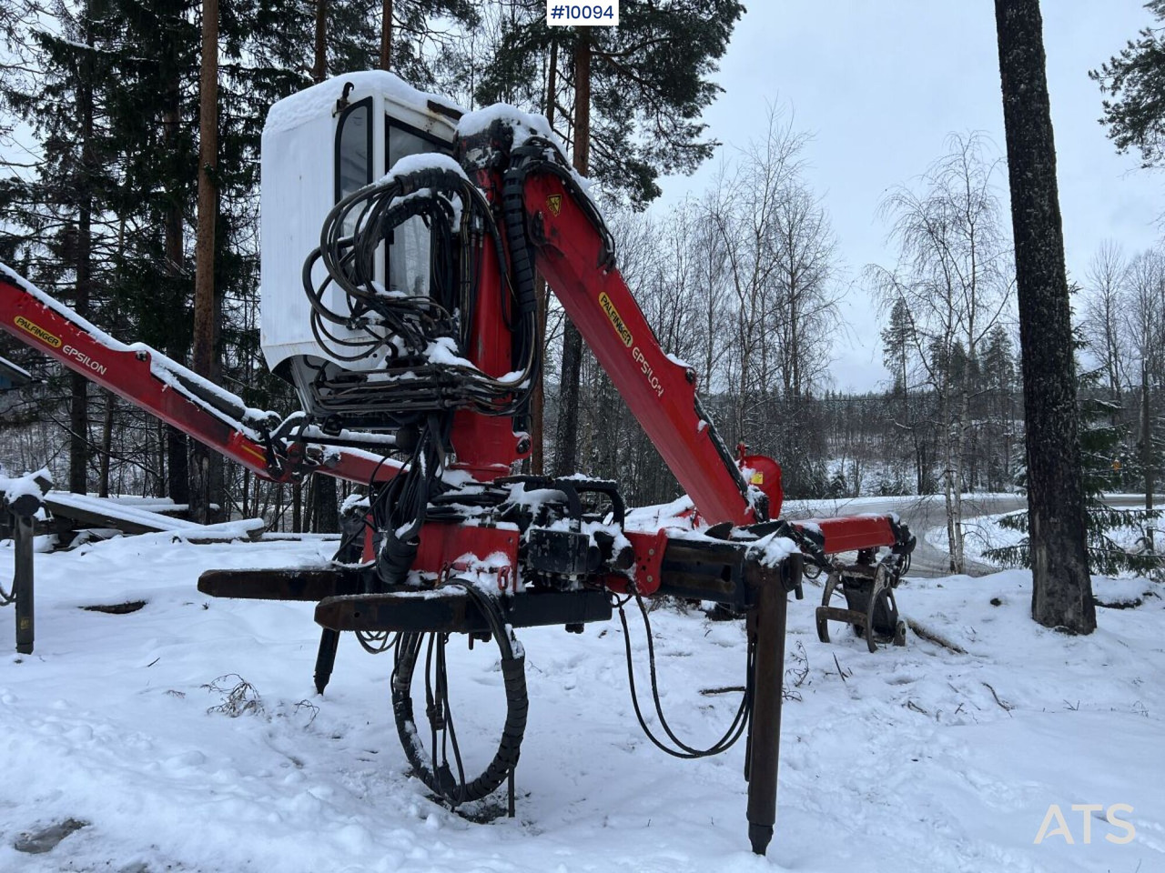 Palfinger Epsilon M110 Timber crane with double jib - Γερανός παπαγάλος: φωτογραφία 2 Palfinger Epsilon M110 Timber crane with double jib - Γερανός παπαγάλος: φωτογραφία 2