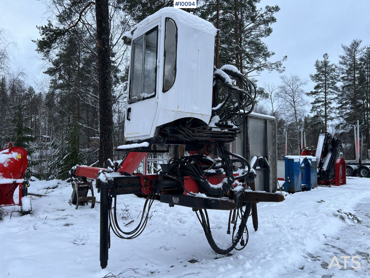 Palfinger Epsilon M110 Timber crane with double jib - Γερανός παπαγάλος: φωτογραφία 4 Palfinger Epsilon M110 Timber crane with double jib - Γερανός παπαγάλος: φωτογραφία 4