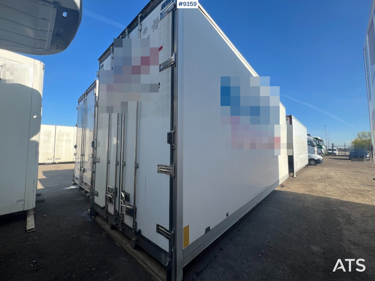 Refrigerated trailer cabinet SKAB - Αμάξωμα - ψυγείο: φωτογραφία 1 Refrigerated trailer cabinet SKAB - Αμάξωμα - ψυγείο: φωτογραφία 1
