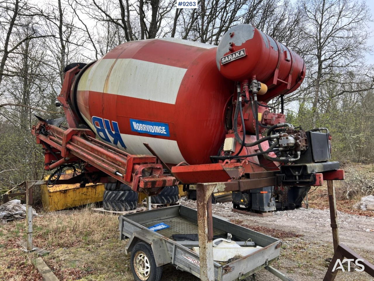 Saraka Concrete mixer - Μπετονιέρα βαρέλα: φωτογραφία 5 Saraka Concrete mixer - Μπετονιέρα βαρέλα: φωτογραφία 5