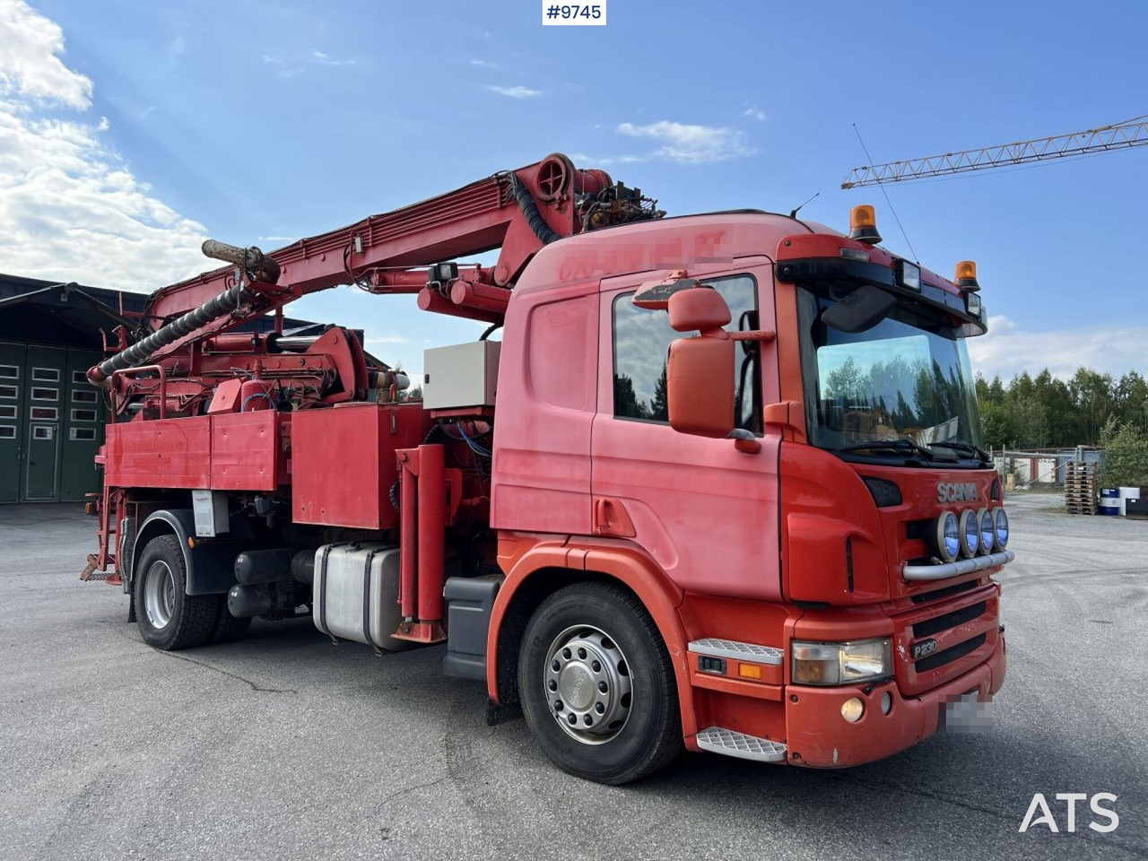 Scania P230 with Concrete pump - Αντλία σκυροδέματος: φωτογραφία 2 Scania P230 with Concrete pump - Αντλία σκυροδέματος: φωτογραφία 2