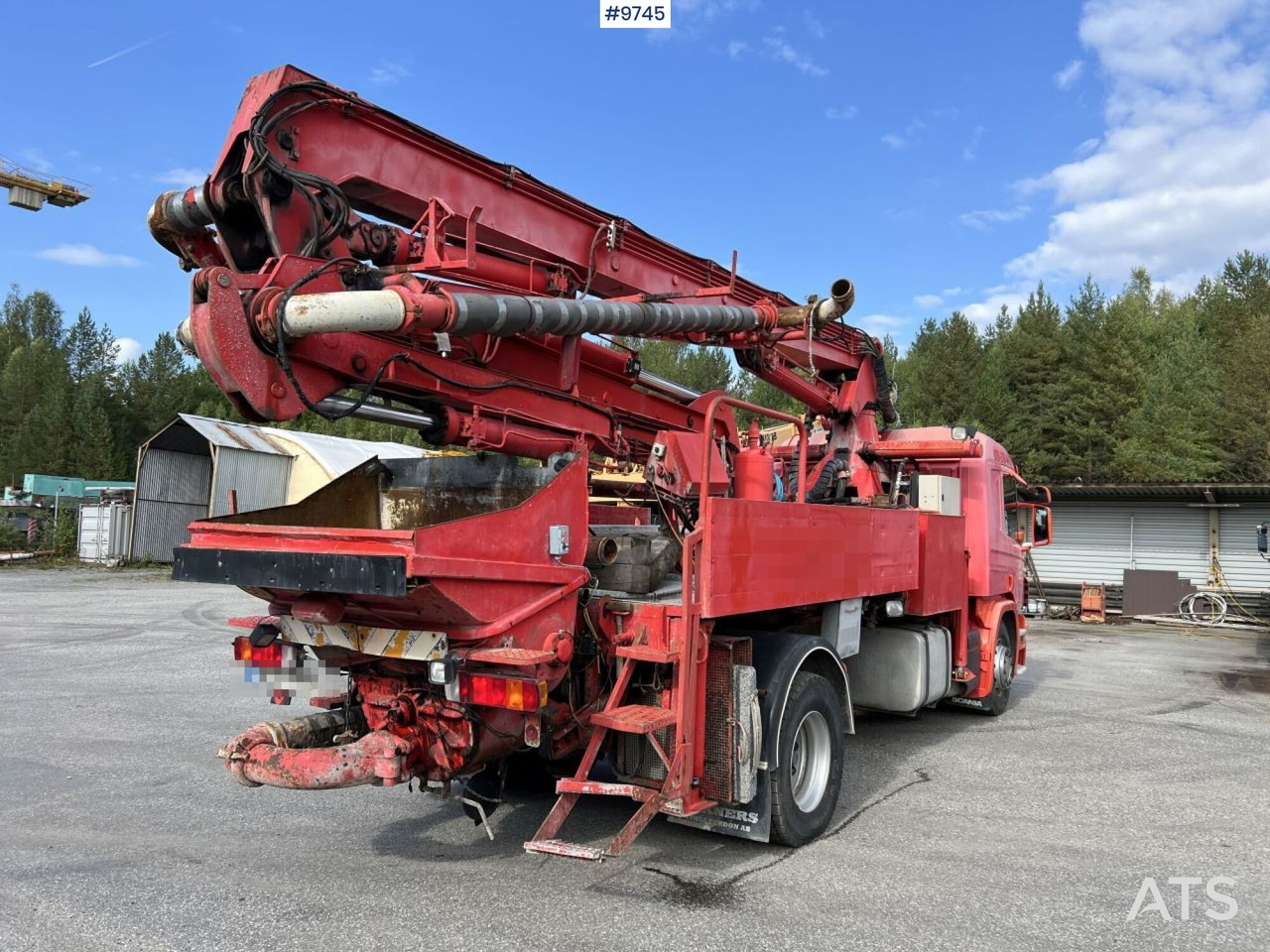 Scania P230 with Concrete pump - Αντλία σκυροδέματος: φωτογραφία 4 Scania P230 with Concrete pump - Αντλία σκυροδέματος: φωτογραφία 4