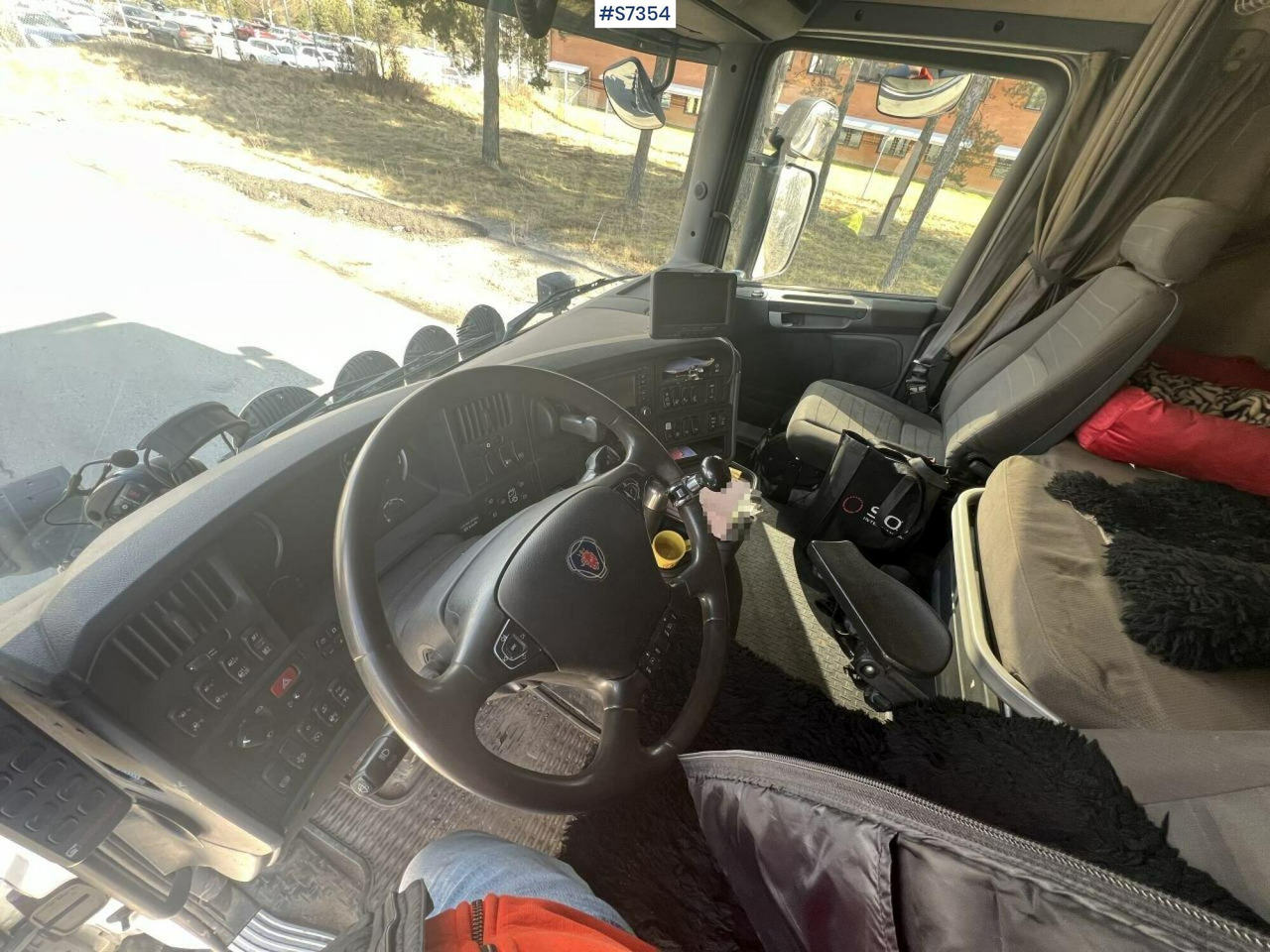 Scania R410 LB 6x2 Crane truck with Hiab crane and multilift axle - Φορτηγό φόρτωσης γάντζου, Φορτηγό με γερανό: φωτογραφία 5 Scania R410 LB 6x2 Crane truck with Hiab crane and multilift axle - Φορτηγό φόρτωσης γάντζου, Φορτηγό με γερανό: φωτογραφία 5