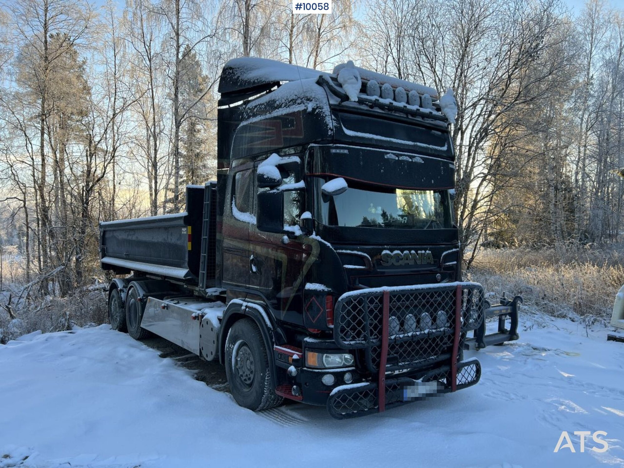 Scania R730 Hooklift truck with double flatbed - Φορτηγό φόρτωσης γάντζου: φωτογραφία 2 Scania R730 Hooklift truck with double flatbed - Φορτηγό φόρτωσης γάντζου: φωτογραφία 2