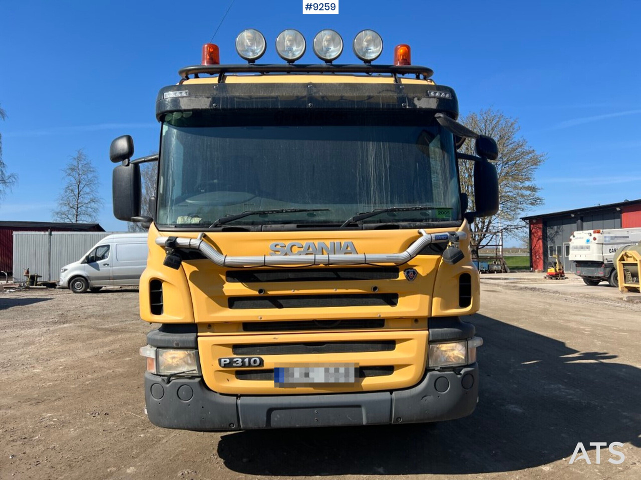 Σάρωθρο δρόμων Scania sweeper truck with Johnston Beam sweeper (VIDEO): φωτογραφία 7