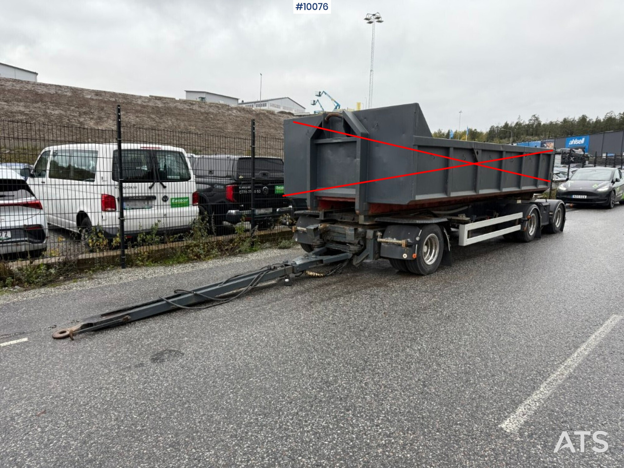 Swap body trailer Hogstad Svets S3-LV-30 - Ρυμούλκα γάντζος/ Αλυσιδάκι: φωτογραφία 2 Swap body trailer Hogstad Svets S3-LV-30 - Ρυμούλκα γάντζος/ Αλυσιδάκι: φωτογραφία 2