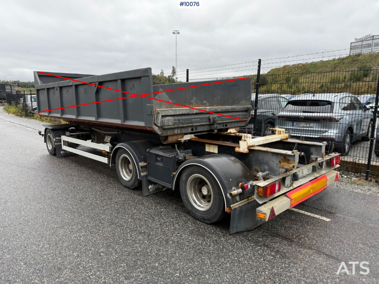 Swap body trailer Hogstad Svets S3-LV-30 - Ρυμούλκα γάντζος/ Αλυσιδάκι: φωτογραφία 1 Swap body trailer Hogstad Svets S3-LV-30 - Ρυμούλκα γάντζος/ Αλυσιδάκι: φωτογραφία 1