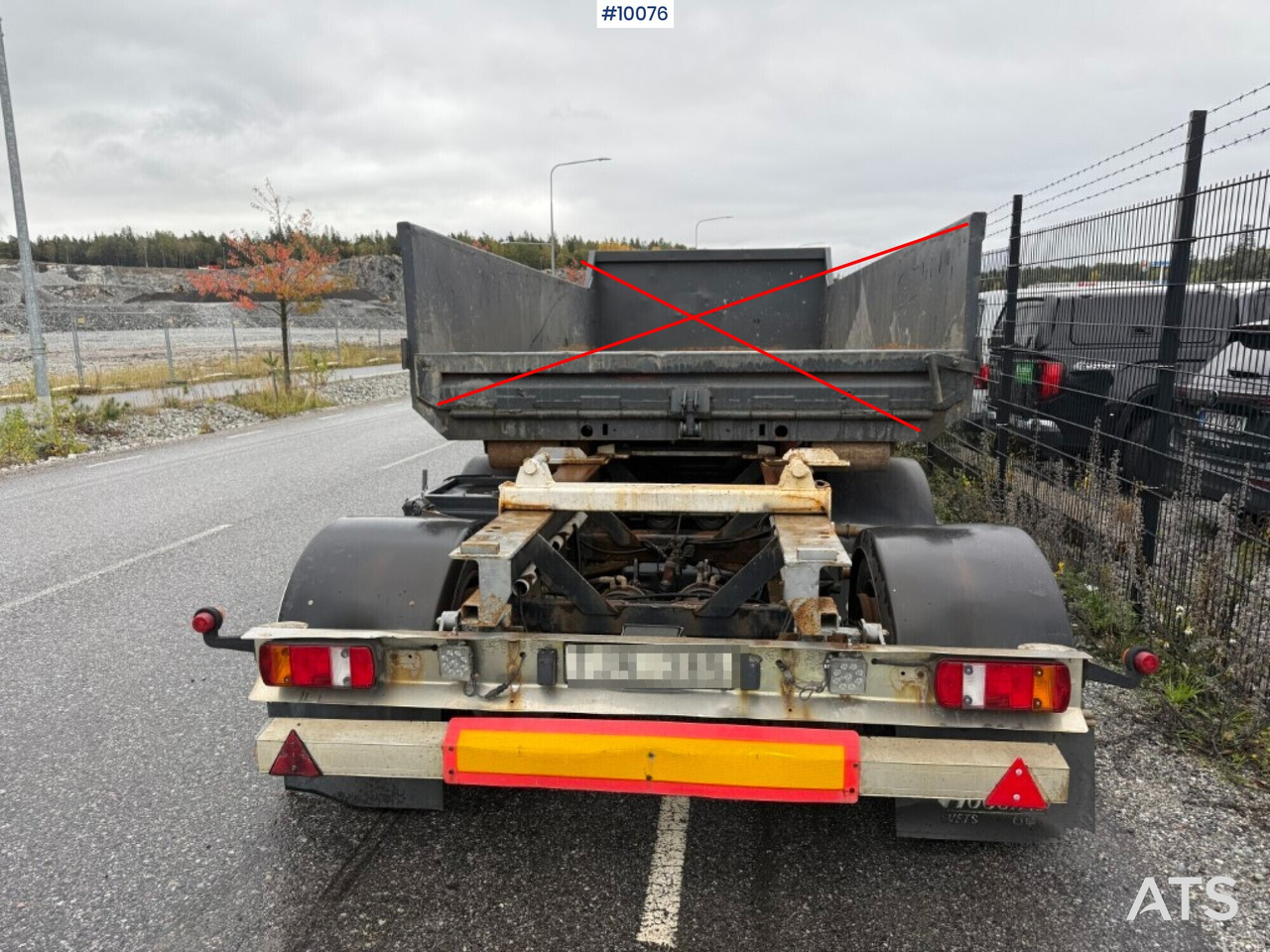 Swap body trailer Hogstad Svets S3-LV-30 - Ρυμούλκα γάντζος/ Αλυσιδάκι: φωτογραφία 5 Swap body trailer Hogstad Svets S3-LV-30 - Ρυμούλκα γάντζος/ Αλυσιδάκι: φωτογραφία 5