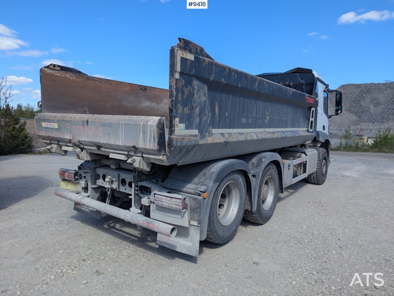 Tipper Truck Mercedes-Benz Arocs 6X2 - Φορτηγό ανατρεπόμενο: φωτογραφία 4 Tipper Truck Mercedes-Benz Arocs 6X2 - Φορτηγό ανατρεπόμενο: φωτογραφία 4