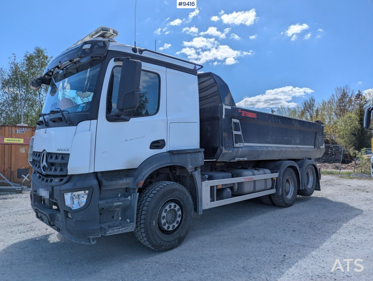 Tipper Truck Mercedes-Benz Arocs 6X2 - Φορτηγό ανατρεπόμενο: φωτογραφία 1 Tipper Truck Mercedes-Benz Arocs 6X2 - Φορτηγό ανατρεπόμενο: φωτογραφία 1