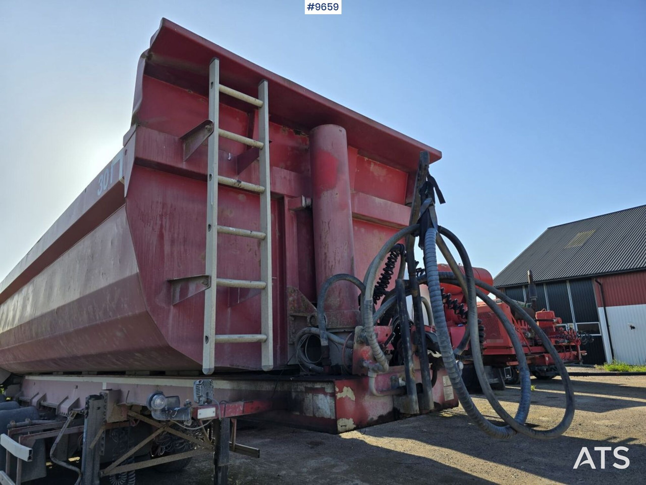 Tipper trailer Damm SE-42T - Επικαθήμενο ανατρεπόμενο: φωτογραφία 4 Tipper trailer Damm SE-42T - Επικαθήμενο ανατρεπόμενο: φωτογραφία 4
