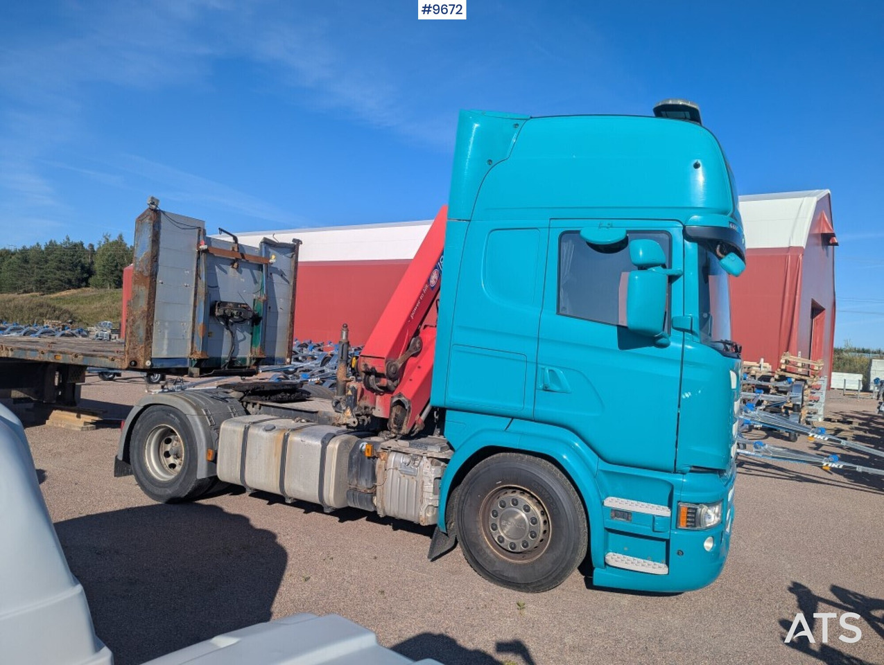 Tractor unit with crane Scania R410 4X2 - Τράκτορας: φωτογραφία 5 Tractor unit with crane Scania R410 4X2 - Τράκτορας: φωτογραφία 5