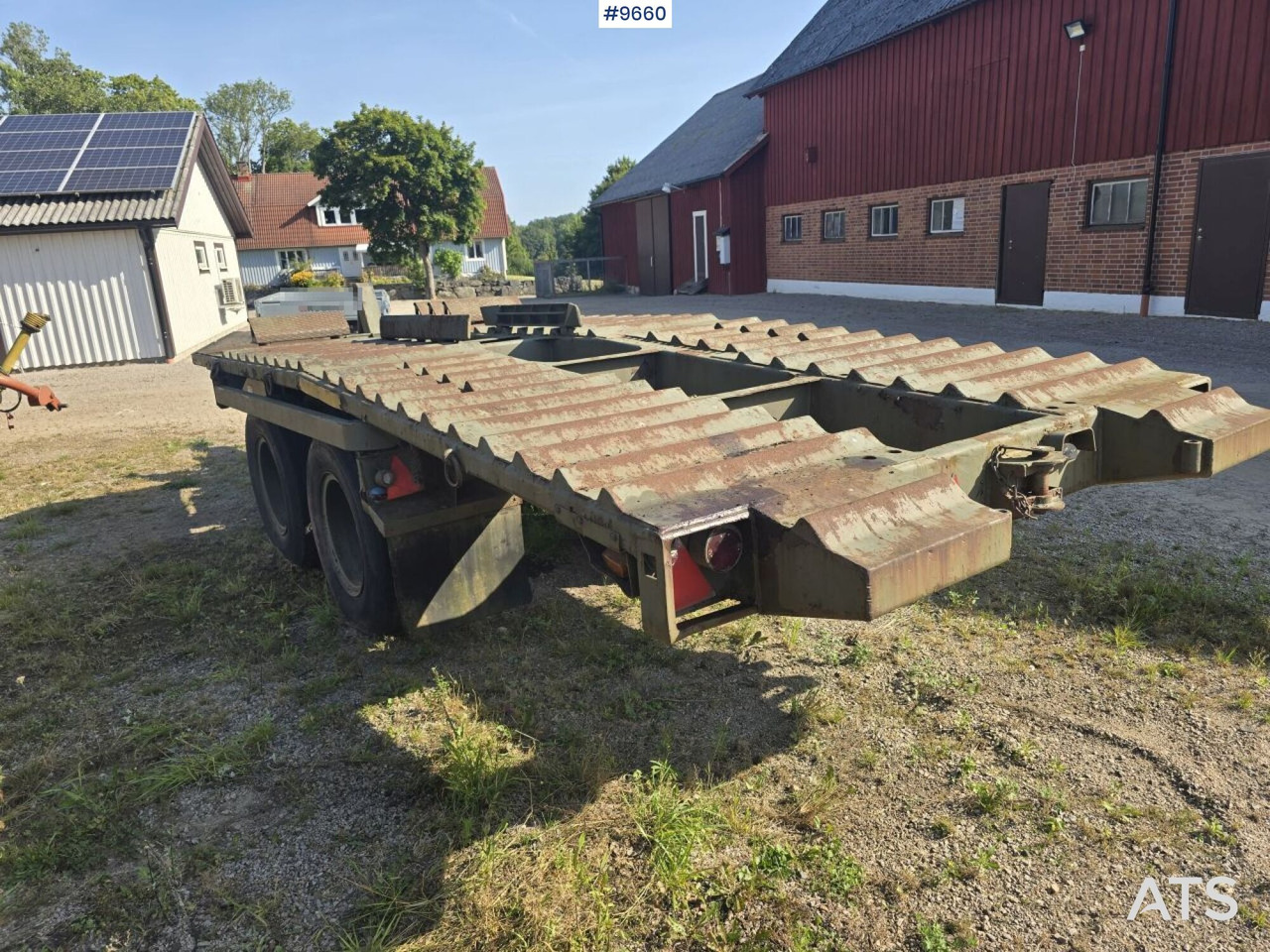 Transport trailer with automatic tipping - Ρυμούλκα ανατρεπόμενο: φωτογραφία 1 Transport trailer with automatic tipping - Ρυμούλκα ανατρεπόμενο: φωτογραφία 1