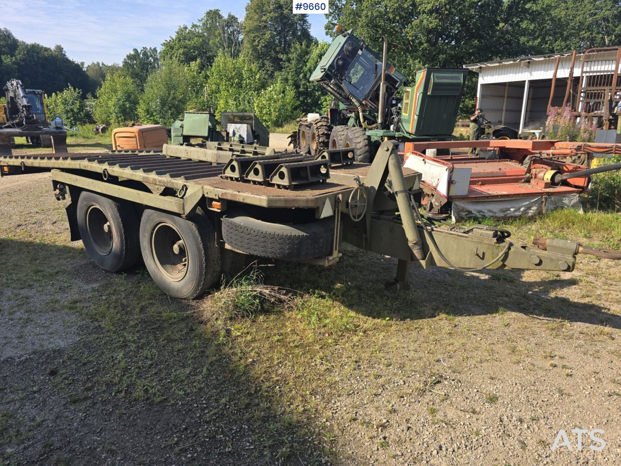 Transport trailer with automatic tipping - Ρυμούλκα ανατρεπόμενο: φωτογραφία 4 Transport trailer with automatic tipping - Ρυμούλκα ανατρεπόμενο: φωτογραφία 4