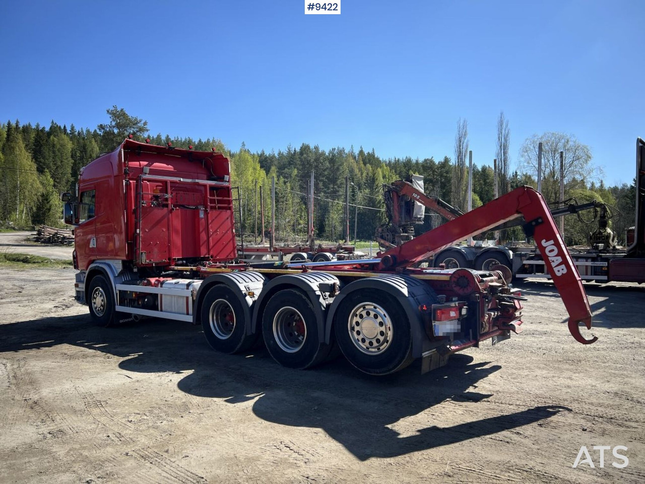 Tridem Hooklift Truck Scania G490 with plow brackets - Φορτηγό φόρτωσης γάντζου: φωτογραφία 4 Tridem Hooklift Truck Scania G490 with plow brackets - Φορτηγό φόρτωσης γάντζου: φωτογραφία 4