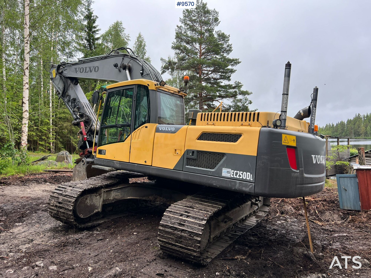 Volvo EC 250 DL grävsystem, rotor och planerskopa - Ερπυστριοφόρος εκσκαφέας: φωτογραφία 4 Volvo EC 250 DL grävsystem, rotor och planerskopa - Ερπυστριοφόρος εκσκαφέας: φωτογραφία 4