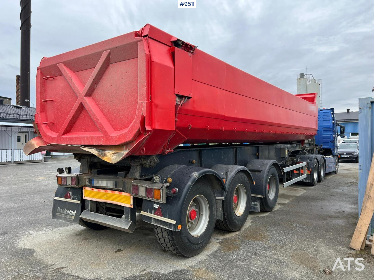 Τράκτορας, Ρυμούλκα ανατρεπόμενο Volvo FH 480 Tractor unit with tipper trailer: φωτογραφία 17