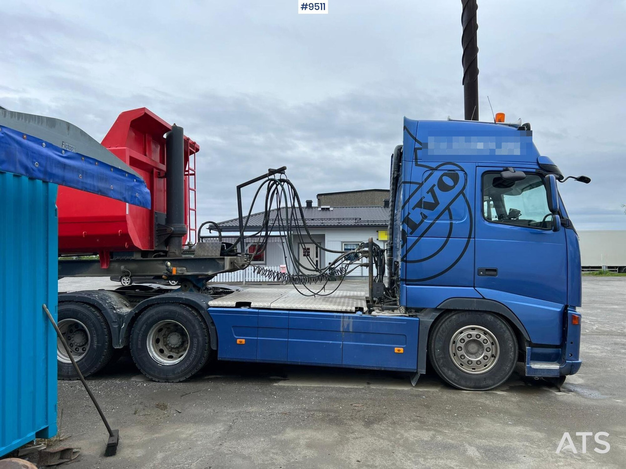 Τράκτορας, Ρυμούλκα ανατρεπόμενο Volvo FH 480 Tractor unit with tipper trailer: φωτογραφία 15
