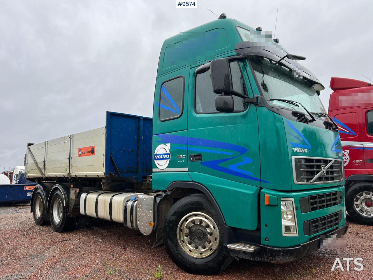 Volvo FH 520 6X4 Quick lock with flatbed - Φορτηγό με ανοιχτή καρότσα: φωτογραφία 2 Volvo FH 520 6X4 Quick lock with flatbed - Φορτηγό με ανοιχτή καρότσα: φωτογραφία 2