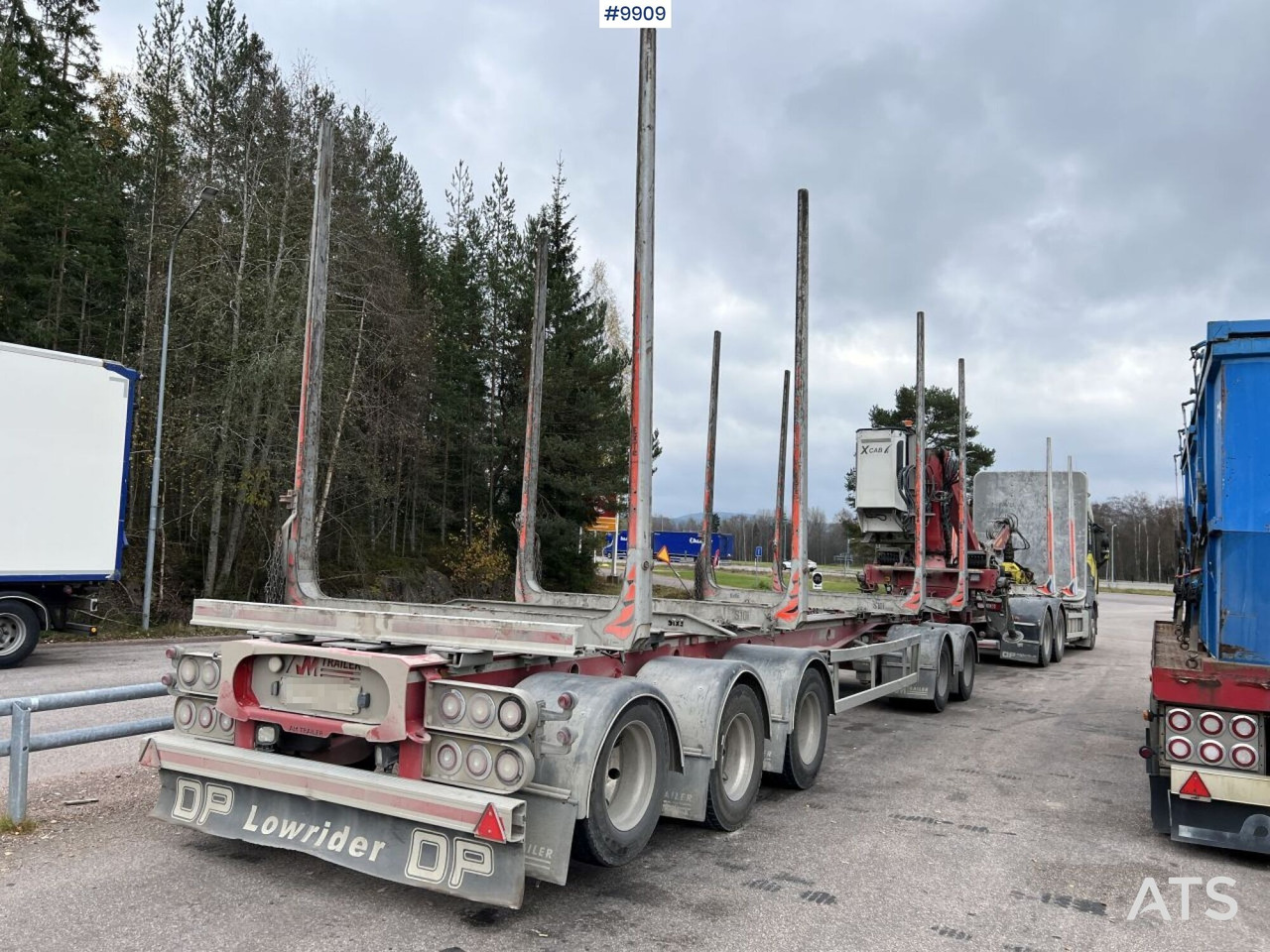 Volvo FH 64R Timber truck with crane and trailer - Φορτηγό ξυλείας, Φορτηγό με γερανό: φωτογραφία 3 Volvo FH 64R Timber truck with crane and trailer - Φορτηγό ξυλείας, Φορτηγό με γερανό: φωτογραφία 3
