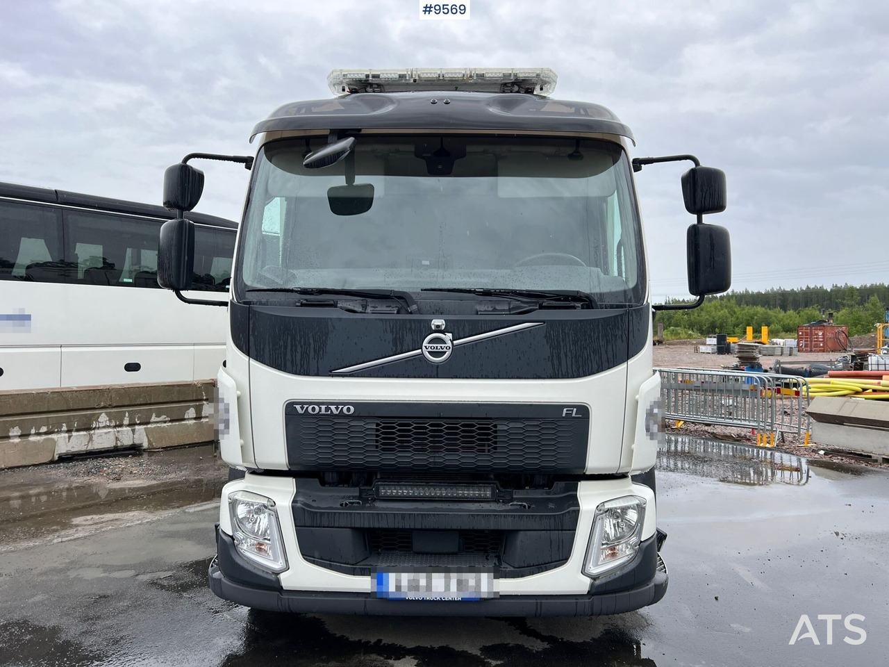 Απορριμματοφόρο Volvo FL 42 R Garbage truck (VIDEO): φωτογραφία 5