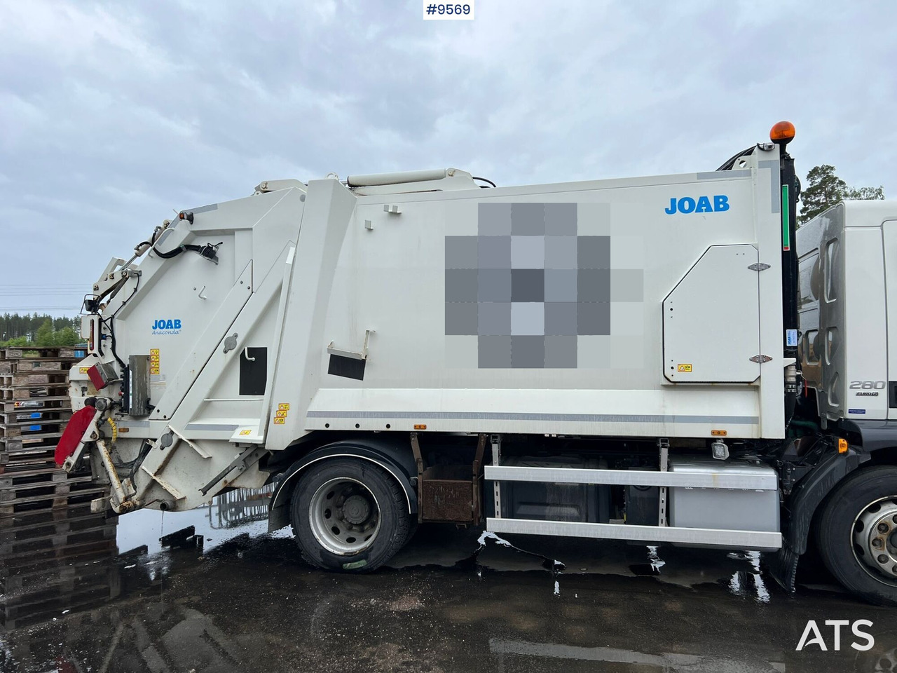 Απορριμματοφόρο Volvo FL 42 R Garbage truck (VIDEO): φωτογραφία 10