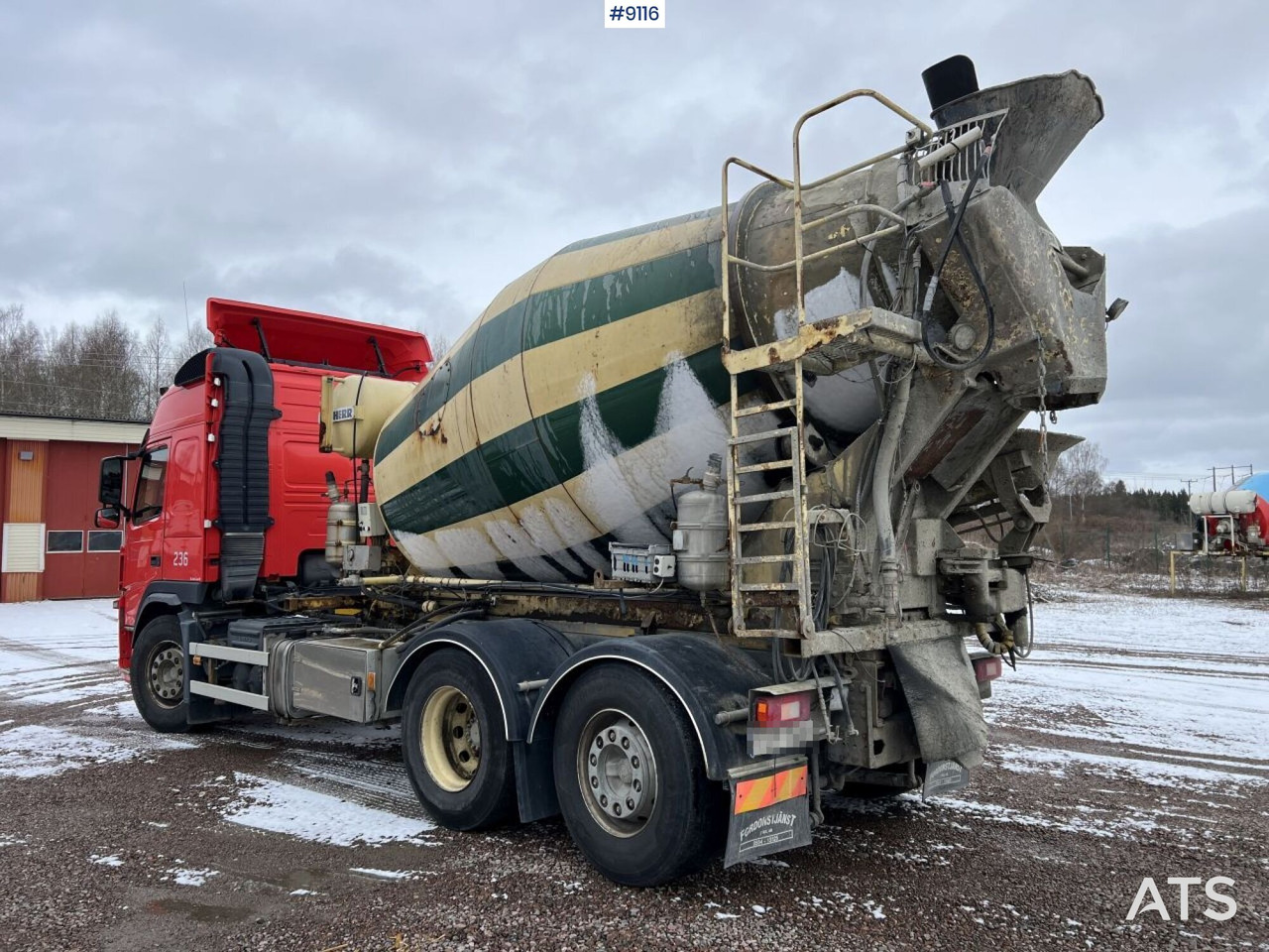 Volvo FM 6X2 Quick lock with concrete rotator (VIDEO) - Μπετονιέρα φορτηγό: φωτογραφία 4 Volvo FM 6X2 Quick lock with concrete rotator (VIDEO) - Μπετονιέρα φορτηγό: φωτογραφία 4