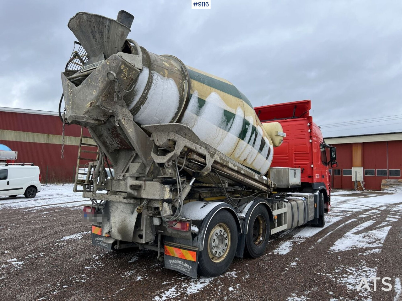 Volvo FM 6X2 Quick lock with concrete rotator (VIDEO) - Μπετονιέρα φορτηγό: φωτογραφία 5 Volvo FM 6X2 Quick lock with concrete rotator (VIDEO) - Μπετονιέρα φορτηγό: φωτογραφία 5