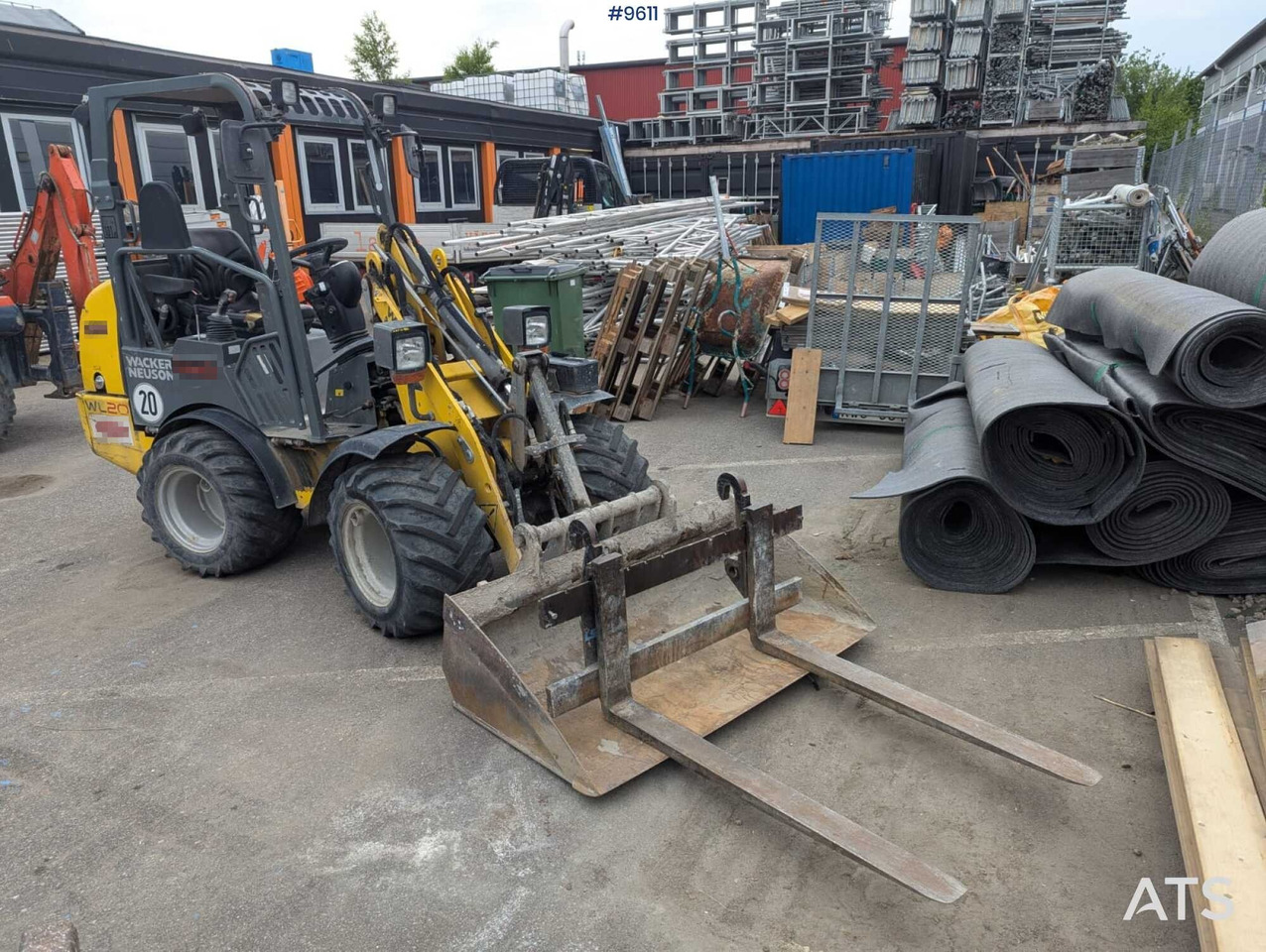 Wacker Neuson WL20 - Ελαστιχοφόρος φορτωτής: φωτογραφία 2 Wacker Neuson WL20 - Ελαστιχοφόρος φορτωτής: φωτογραφία 2