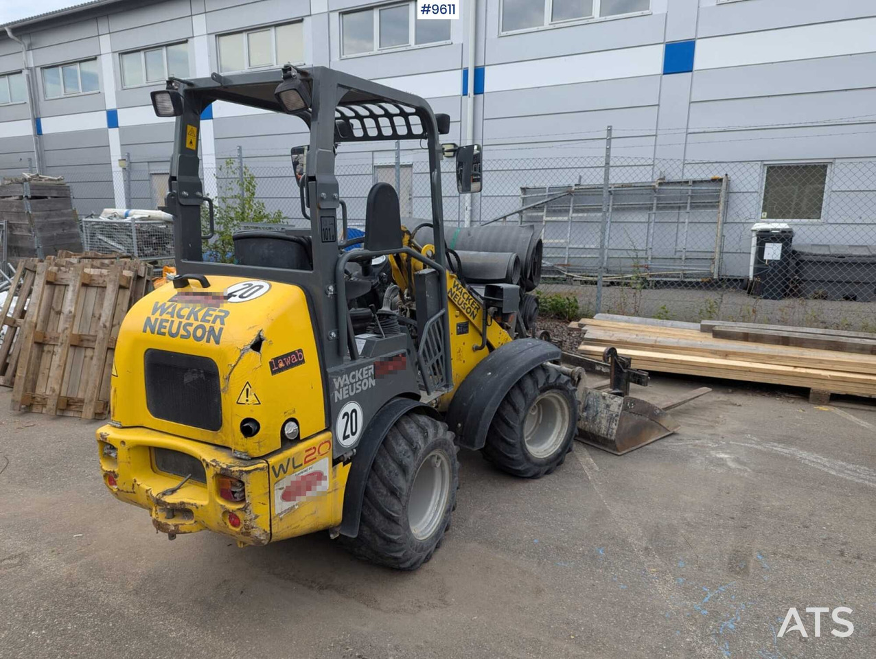 Wacker Neuson WL20 - Ελαστιχοφόρος φορτωτής: φωτογραφία 3 Wacker Neuson WL20 - Ελαστιχοφόρος φορτωτής: φωτογραφία 3