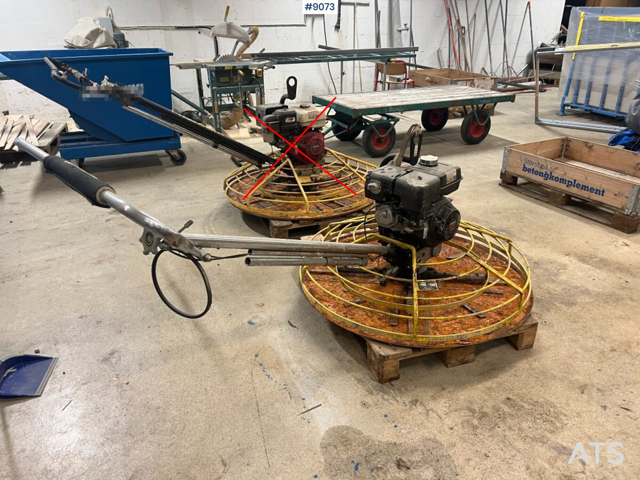 Walk-behind trowel PMT42 - Λειαντηρας δαπεδου: φωτογραφία 5 Walk-behind trowel PMT42 - Λειαντηρας δαπεδου: φωτογραφία 5