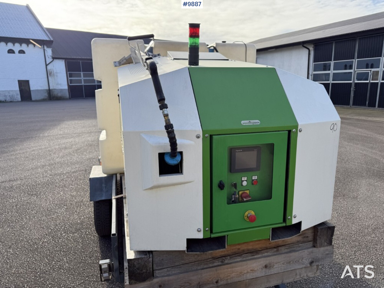 Weed control machine - Weedingtech Foamstream Municipal M1200 - Μηχανήματα κήπου: φωτογραφία 2 Weed control machine - Weedingtech Foamstream Municipal M1200 - Μηχανήματα κήπου: φωτογραφία 2